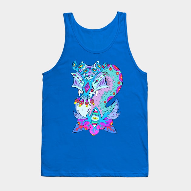 Snake Head Tank Top by mothammer